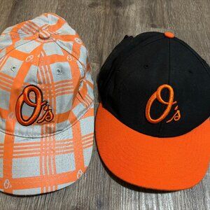 Orioles Baseball Hats - 2 Pack Bundle